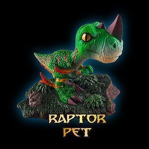World of Warcraft Pet: RAPTOR PET (Фігурки петов: Раптор)