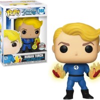 Фігурка Funko Marvel: Fantastic Four Human Torch Фантастична четвірка Чоловік факел (Exclusive) 568