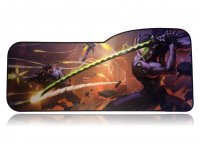 Коврик Overwatch Large Gaming Mouse Pad GENJI Гэндзи (70*32 см) Curve