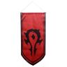 Прапор Орди Варкрафт World of Warcraft Horde Flag banner (125 х 55 см)