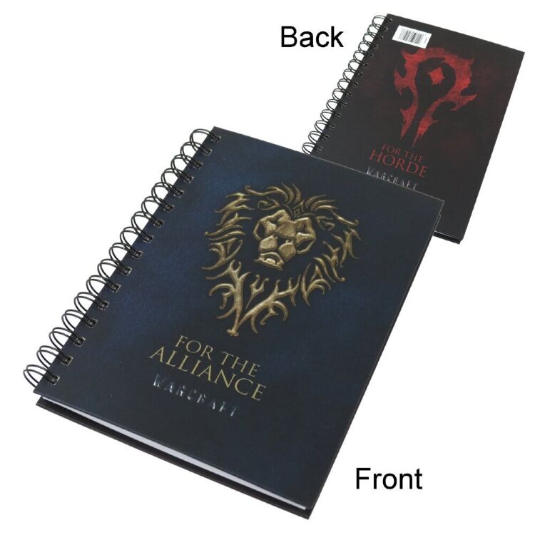 Блокнот World of Warcraft Alliance /Horde Notebook Блокнот World of Warcraft Alliance /Horde Notebook