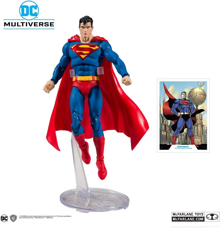 Фігурка McFarlane DC Multiverse Superman: Супермен Comics # 1000 Action Figure Фігурка McFarlane DC Multiverse Superman: Супермен Comics # 1000 Action Figure