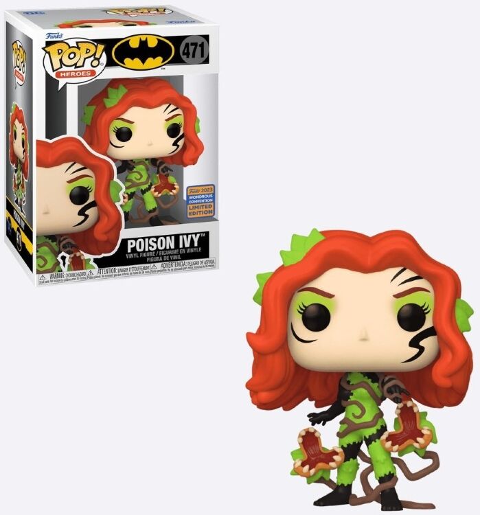 Фігурка Funko DC Poison Ivy with Vines фанко Отруйний плющ Exclusive 471 Фігурка Funko DC Poison Ivy with Vines фанко Отруйний плющ Exclusive 471