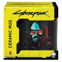 Кружка Cyberpunk 2077 JINX Digital Ghost Ceramic Mug Чашка 325 ml 