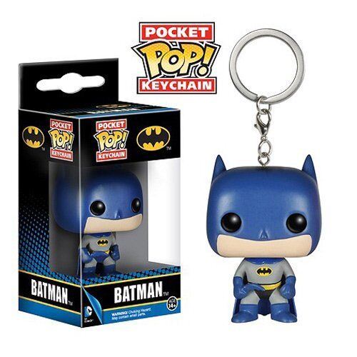Брелок Batman Pop! Vinyl Figure DC Comics Key Chain Брелок Batman Pop! Vinyl Figure DC Comics Key Chain