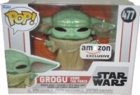 Фігурка Funko Star Wars Mandalorian Мандалорець Фанко Зоряні війни Грогу Amazon Exclusive 477