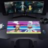 Килимок для миші ігрова поверхня Warner Brothers RICK AND MORTY Glitched Рік і Морті XL (90*42 cm)