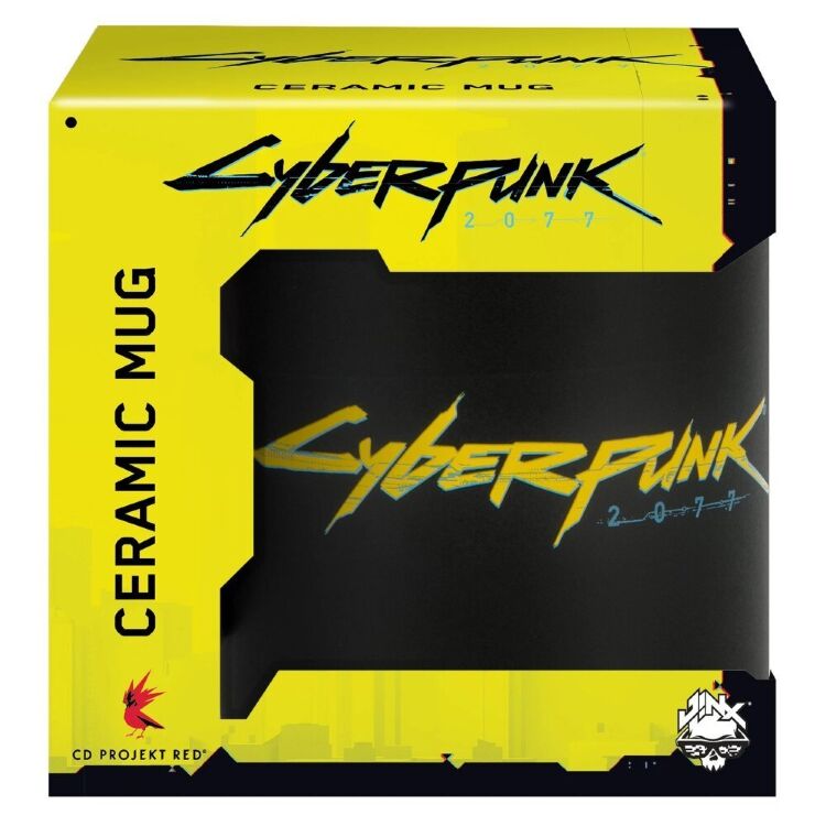 Кружка Cyberpunk 2077 JINX Cyber Mug Black Чашка 325 ml Кружка Cyberpunk 2077 JINX Cyber Mug Black Чашка 325 ml
