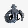 Фігурка Game of Thrones Titans Exclusive 4.5 "Viserion Glow in the Dark Figure