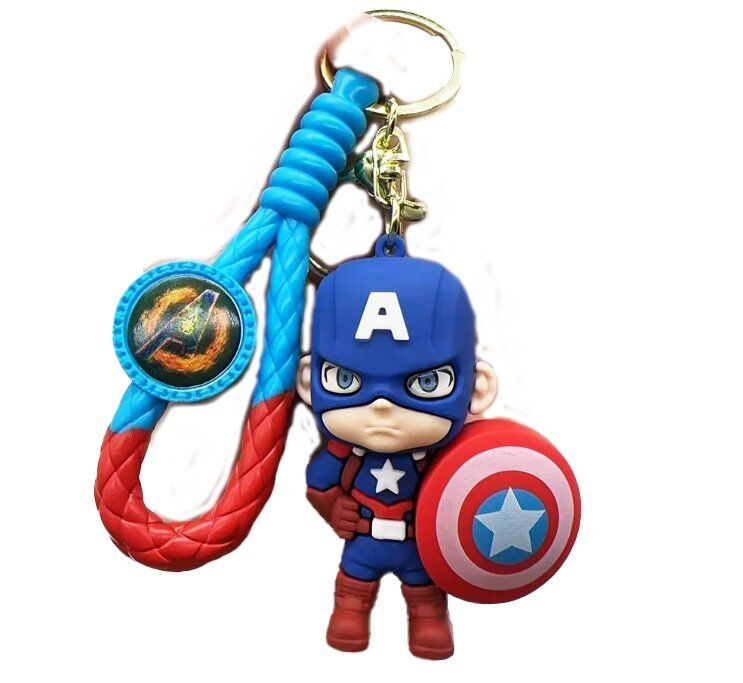 Брелок подвеска на рюкзак Marvel Captain America Капитан Америка 3D Keychain Backpack Брелок подвеска на рюкзак Marvel Captain America Капитан Америка 3D Keychain Backpack