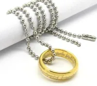 Кольцо LOTR Ring c цепочкой №2