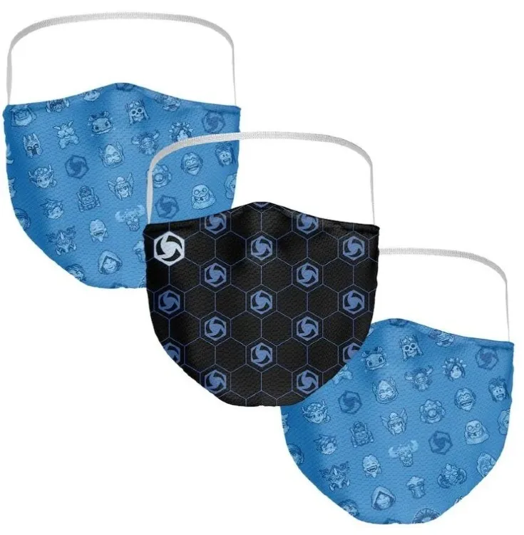 Маска захисна Heroes of the Storm Face Covering (набір з 3 шт.) Маска захисна Heroes of the Storm Face Covering (набір з 3 шт.)