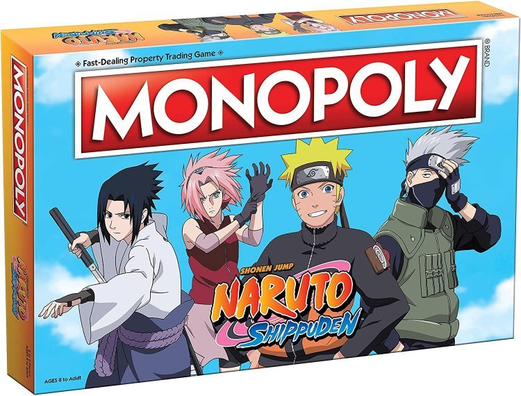 Монополія настільна гра Наруто Шиппуден Naruto Monopoly Board Game