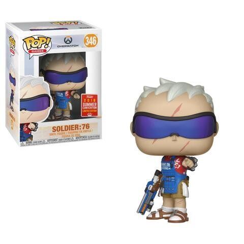 Фігурка Overwatch Funko POP! - Soldier 76 (Exclusive 2018 Summer Convention) Фігурка Overwatch Funko POP! - Soldier 76 (Exclusive 2018 Summer Convention)