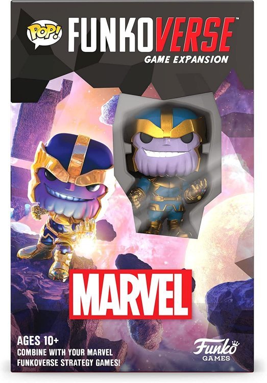 Настольная игра Funko Marvel Funkoverse Thanos 101 Expansion Танос