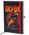 Блокнот Записная книжка Cerda AC/DC For Those About To Rock Notebook