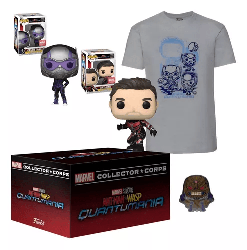 Коробка Funko Marvel Collector Corps Box Quantumania Ant-Man And The Wasp Фанко Людина-Мураха та Оса Коробка Funko Marvel Collector Corps Box Quantumania Ant-Man And The Wasp Фанко Людина-Мураха та Оса
