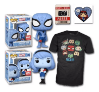 Коробка Funko Marvel Collector Corps Spider-Man: Blue Box Фанко Человек Паук