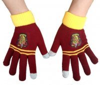 Перчатки Гарри Поттер Гриффиндор Harry Potter Gryffindor gloves
