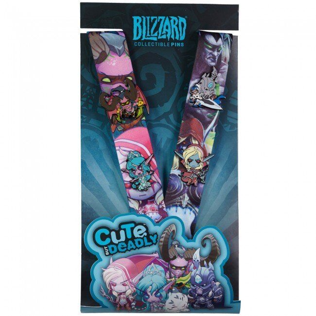 Cute But Deadly Lanyard Pin Set