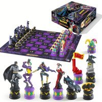 Шахматы Бэтмен The Batman Chess Set (The Dark Knight vs The Joker) 