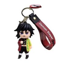 Брелок підвіска на рюкзак Demon Slayer Giyuu TOMIOKA Томіока Гію Клинок, що розсікає демонів