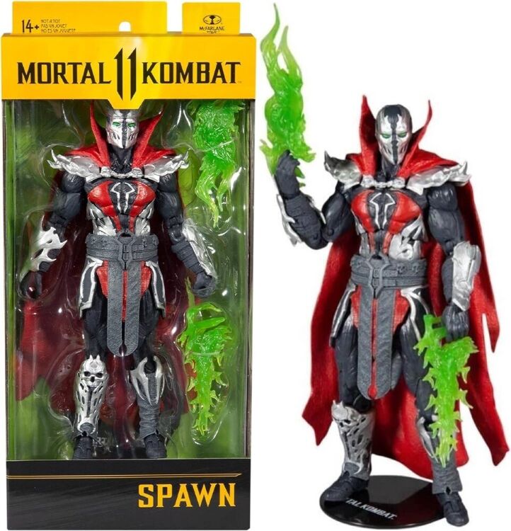 Фігурка McFarlane Mortal Kombat Malefik Spawn Action Figure 18 см. (примятий бокс) Фігурка McFarlane Mortal Kombat Malefik Spawn Action Figure 18 см. (примятий бокс)