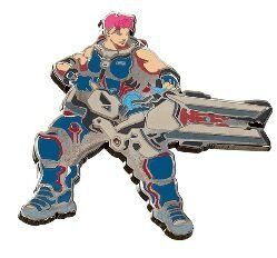 Значок 2018 Blizzcon Blizzard Collectibles Pins - Series 5 - Zarya Значок 2018 Blizzcon Blizzard Collectibles Pins - Series 5 - Zarya