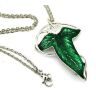 Медальйон-брошка LOTR Green Leaf Elven