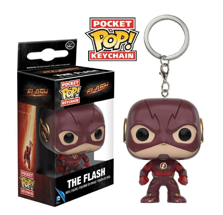 Брелок Funko POP Keychain: DC - The Flash Action Figure Брелок Funko POP Keychain: DC - The Flash Action Figure