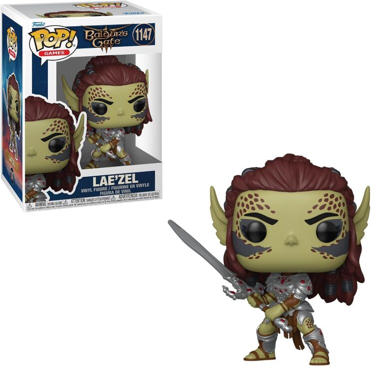 Фігурка Funko Baldur`s Gate: Lae'zel Фанко Брама Балдура Лаезель 1147 Фігурка Funko Baldur`s Gate: Lae'zel Фанко Брама Балдура Лаезель 1147
