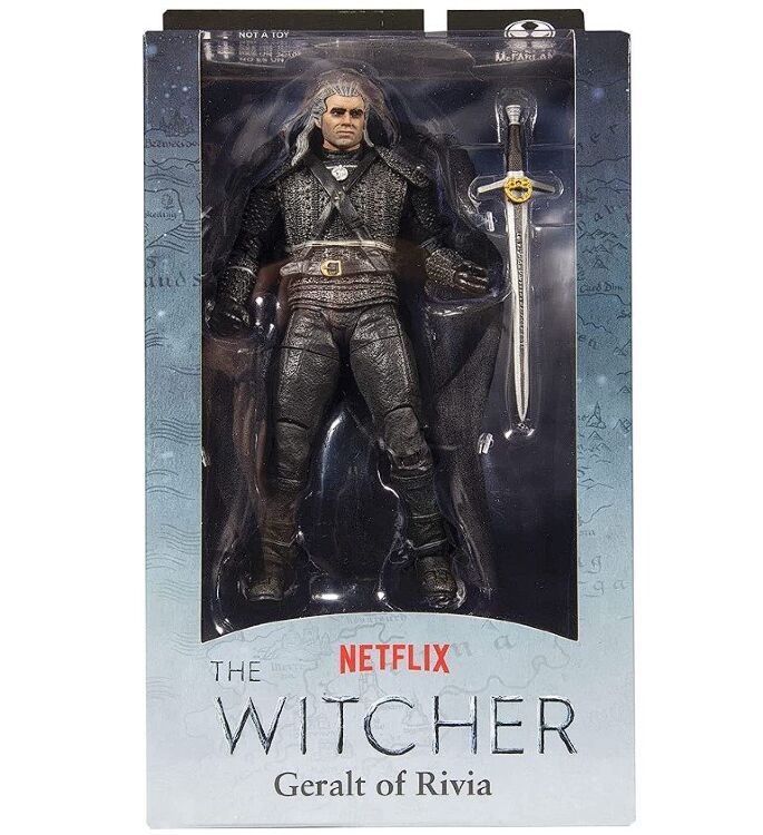 Фігурка McFarlane The Witcher - Geralt of Rivia Netflix Action Figure Відьмак Геральт з Рівії Фігурка McFarlane The Witcher - Geralt of Rivia Netflix Action Figure Відьмак Геральт з Рівії
