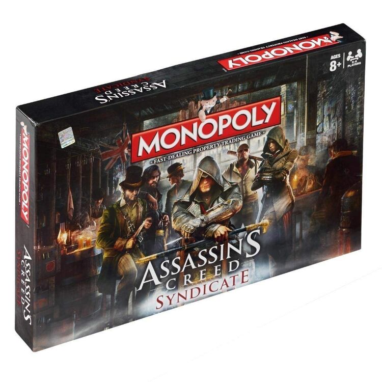Монополія настільна гра Assassins Creed Syndicate Monopoly Монополія настільна гра Assassins Creed Syndicate Monopoly