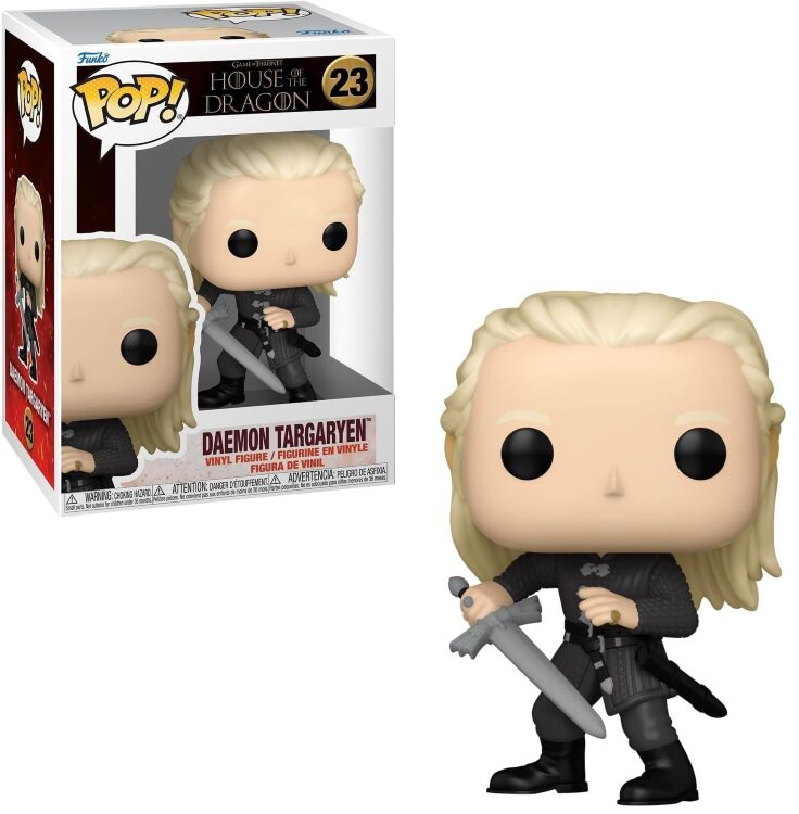Фігурка Funko House of the Dragon: Daemon Targaryen Фанко Дім Дракона Деймон Таргарієн 23 Фігурка Funko House of the Dragon: Daemon Targaryen Фанко Дім Дракона Деймон Таргарієн 23