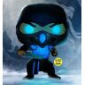 Фігурка Funko Pop Mortal Kombat Sub-Zero 1057 Саб Зіро фанко (Exclusive) Світиться в темряві
