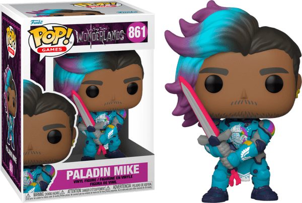 Фігурка Funko Pop Games Tiny Tina's Wonderlands Paladin Mike фанко Паладін Майк 861 Фігурка Funko Pop Games Tiny Tina's Wonderlands Paladin Mike фанко Паладін Майк 861