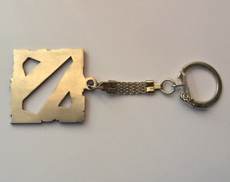 Брелок Dota 2 metall Брелок Dota 2 metall