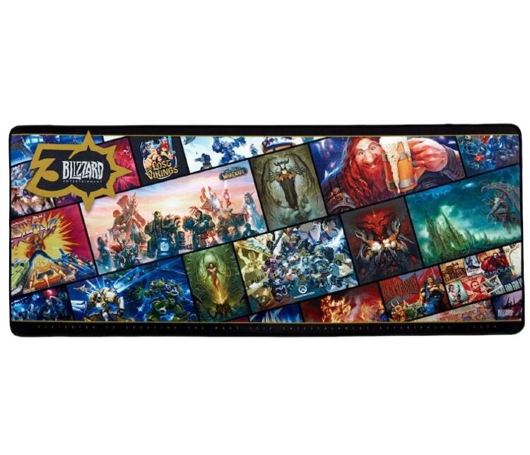 Килимок ігрова поверхня Blizzard 30th Anniversary Exclusive Gaming Desk Mat (90*37cm)
