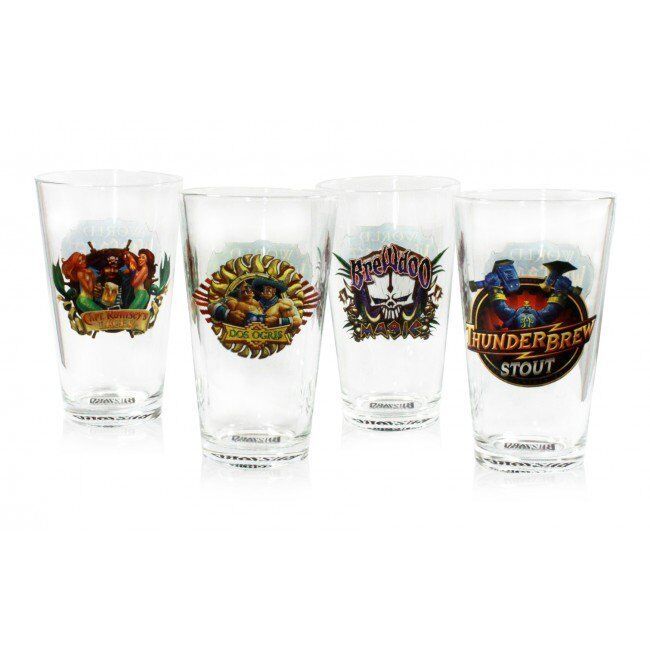 Набір склянок World of Warcraft Pint Glasses (Set of 4) Набір склянок World of Warcraft Pint Glasses (Set of 4)