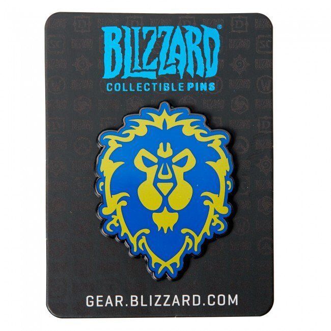 Значок 2016 Blizzcon Blizzard Collectible Pins - Alliance Logo Pin Значок 2016 Blizzcon Blizzard Collectible Pins - Alliance Logo Pin