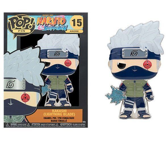 Значок Funko Pop Pins Naruto Shippuden Kakashi Lighting Blade фанко 15 Значок Funko Pop Pins Naruto Shippuden Kakashi Lighting Blade фанко 15