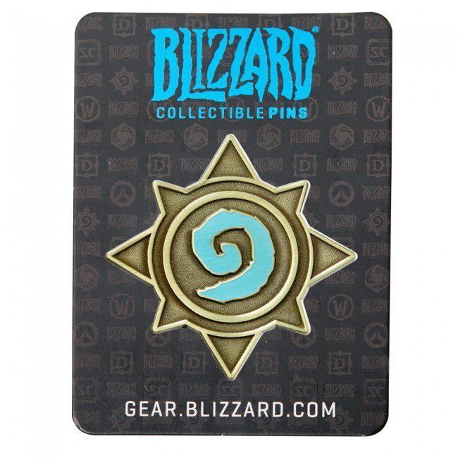 Значок 2016 Blizzcon Blizzard Collectible Pins - Hearthstone Logo Pin Значок 2016 Blizzcon Blizzard Collectible Pins - Hearthstone Logo Pin