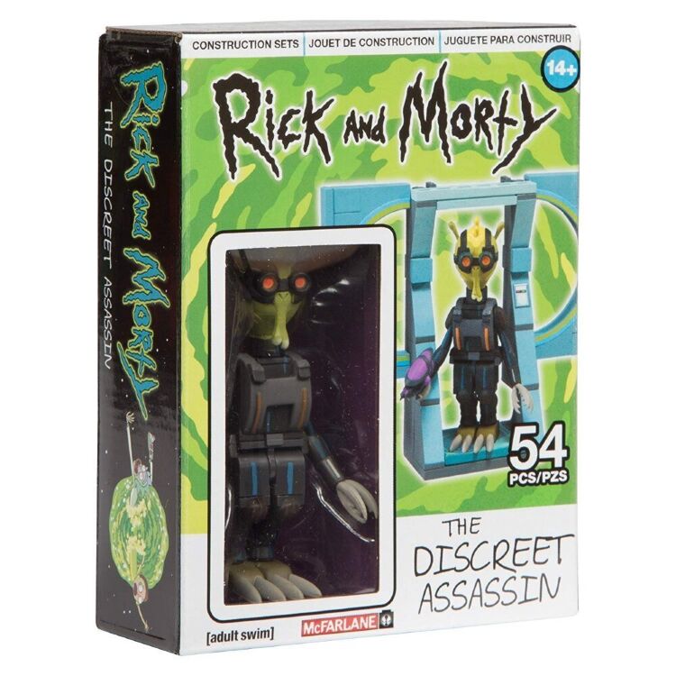 Конструктор Рік і Морті McFarlane Rick and Morty - The Discreet Assassin Конструктор Рік і Морті McFarlane Rick and Morty - The Discreet Assassin
