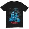 Футболка Morze Rick and Morty as Stranger Things T-Shirt Рик и морти как Очень странные дела (размер L)