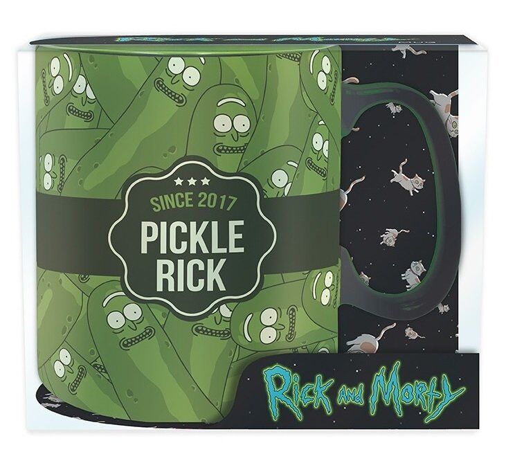 Кружка Rick and Morty Pickle Rick Ceramic Mug Чашка Рік та Морті 460 ml Кружка Rick and Morty Pickle Rick Ceramic Mug Чашка Рік та Морті 460 ml