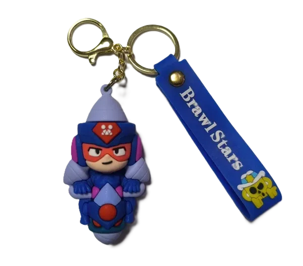 Брелок підвіска на рюкзак Brawl Stars 3D Keychain Backpack Бравл старс №1 Брелок підвіска на рюкзак Brawl Stars 3D Keychain Backpack Бравл старс №1