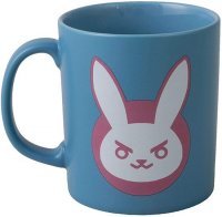 Чашка JINX Overwatch D.VA Ceramic Blue/Pink