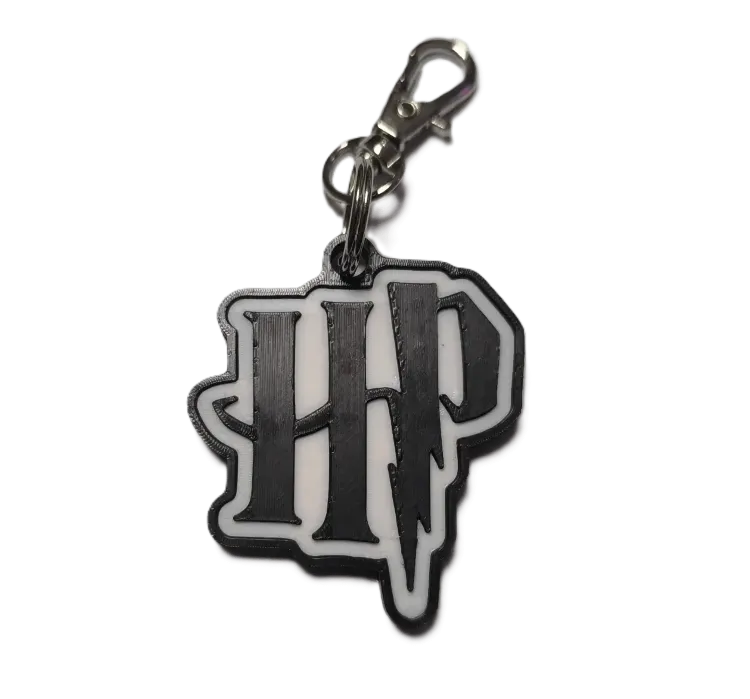 Брелок Harry Potter Гаррі Logo Keychain ABS пластик 4 см.
