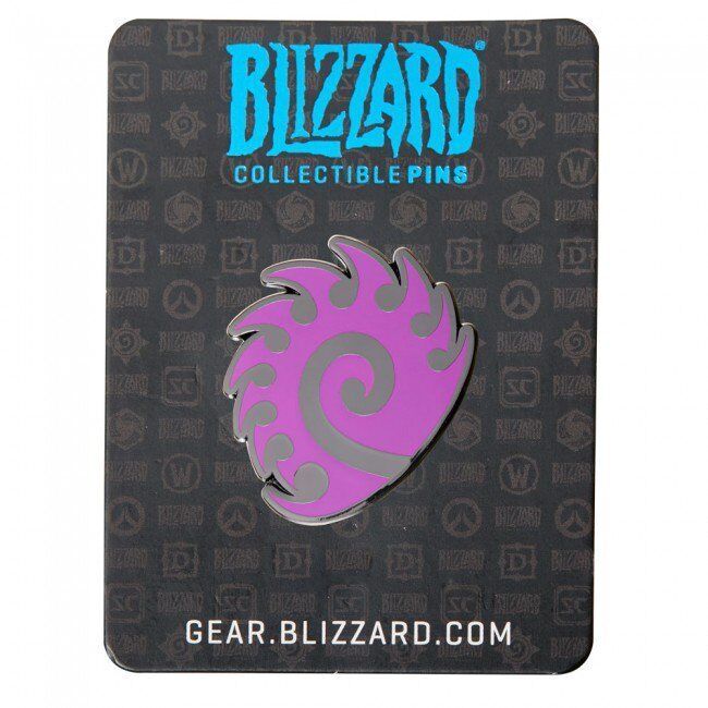 Значок 2016 Blizzcon Blizzard Collectible Pins - Zerg Logo Pin Значок 2016 Blizzcon Blizzard Collectible Pins - Zerg Logo Pin