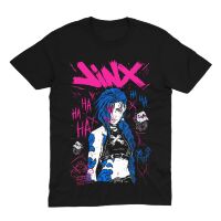 Футболка Morze League of Legends Arcane Jinx Ліга Легенд Аркан Джинкс (розмір L)